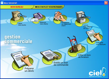 l'intuiciel de ciel gestion commerciale